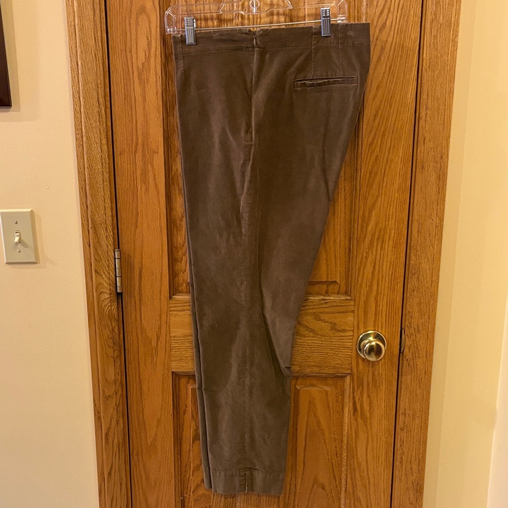J. Jill Women's Straight Leg Pants in Dark Tan